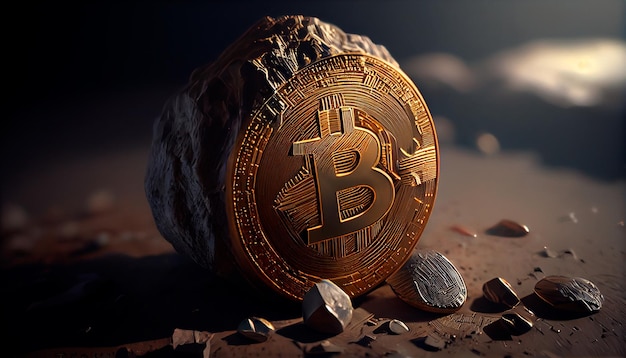 Bitcoin gewonnen uit steen Generatieve AI