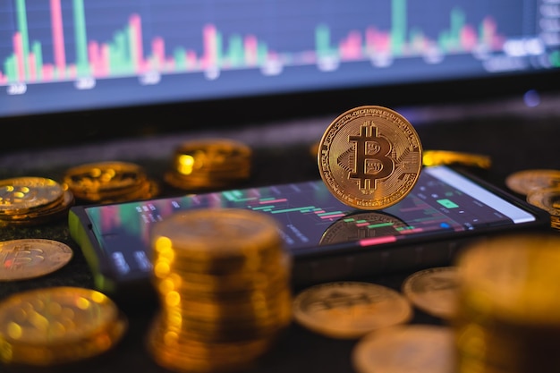 Bitcoin gouden munt