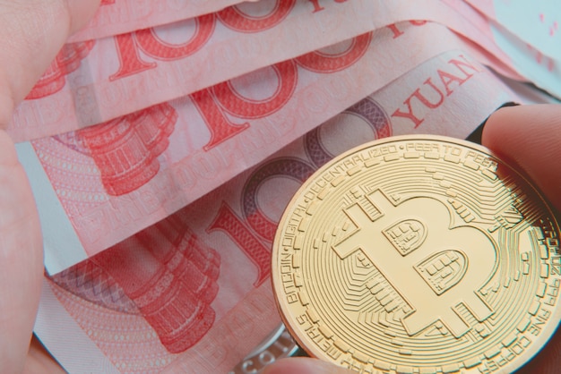 bitcoin gouden muntenuitwisseling met geldbankbiljet