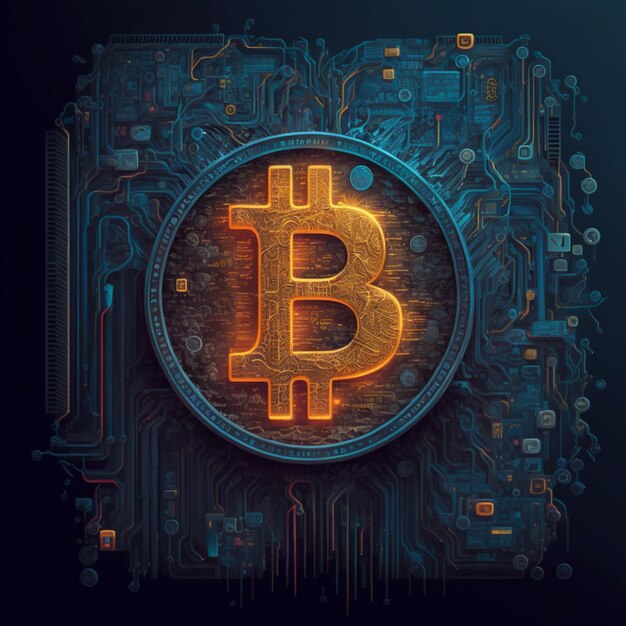 bitcoin illustration