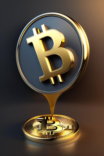 Photo bitcoin logo