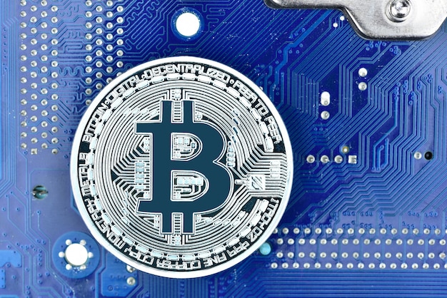 Bitcoin op moederbord