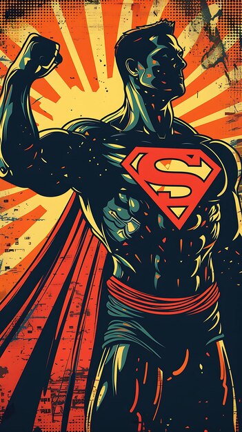 Photo bitcoin symbol depicted as a superhero saving the world wit illustration cryptocurrency backgroundh