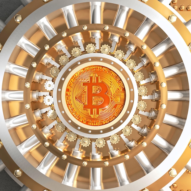 Bitcoin vault door