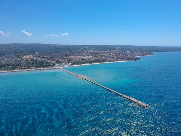 Biu port on sabu island