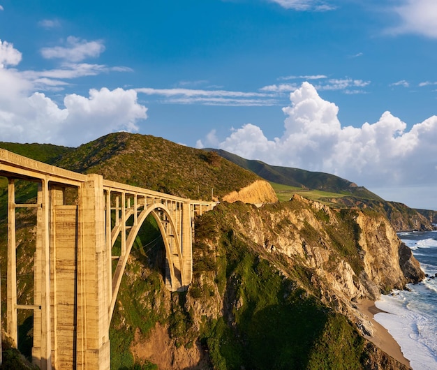 Bixby Creek Bridge on Highway 1 California