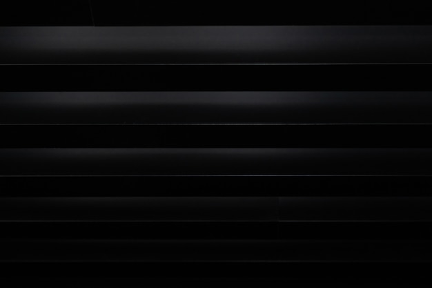 Black 3d background with white stripes