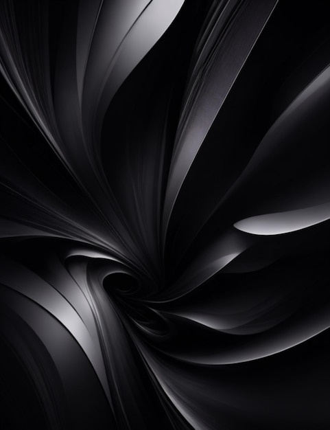 Black Abstract Art Image design