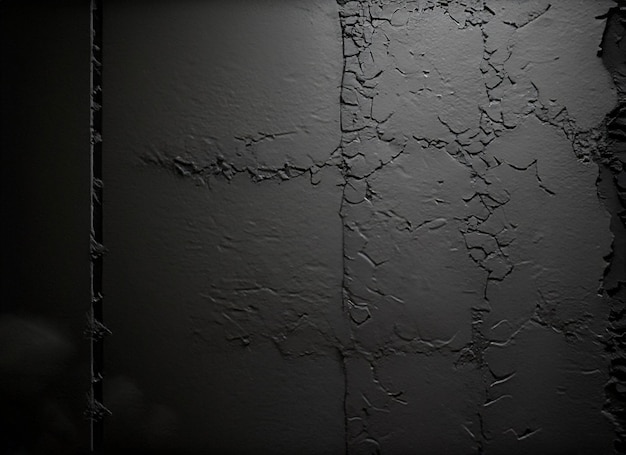 Black Abstract Background Texture