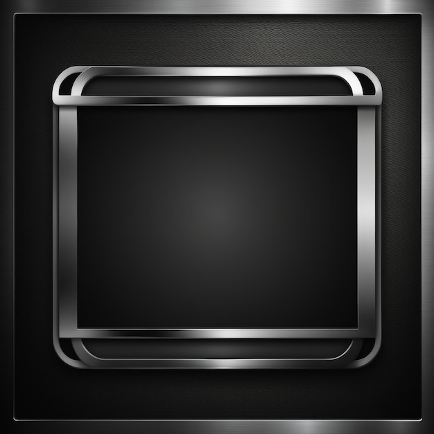 Foto sfondio astratto nero con linee argentate isolate su sfondo scuro