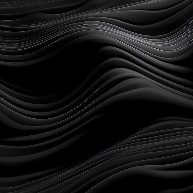 Black abstract curve lines background wallpaper