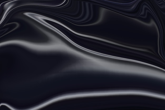 Black abstract liquid background, flowing paint effect, marble, liquid paints