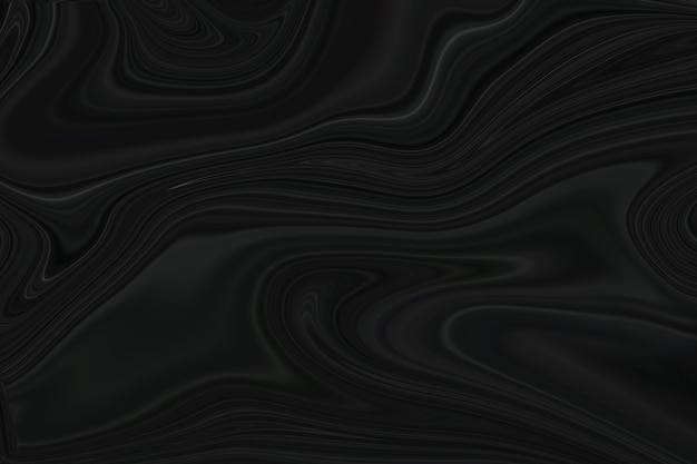 Black abstract liquid background, flowing paint effect, marble, liquid paints