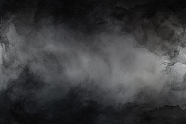 Photo black abstract watercolor background