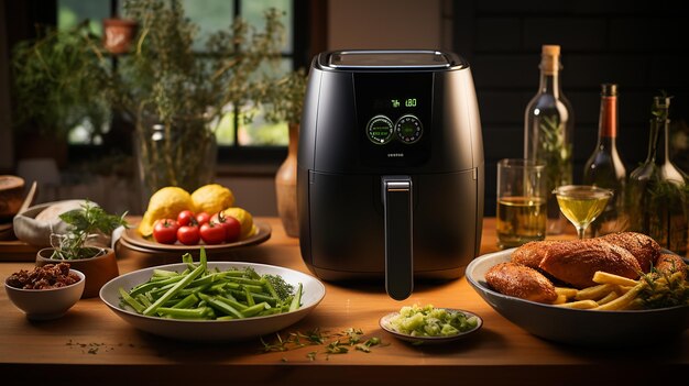 black_air_fryer_or_oil_free_fryer_appliance_on_the_w