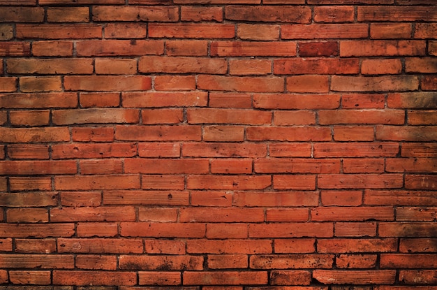 Фото Черная и красная кирпичная стена гранж