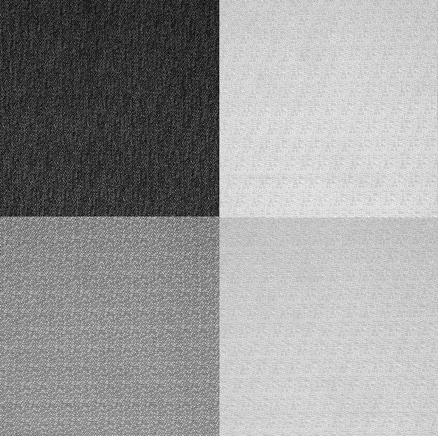 写真 黒と白の織物のテクスチャの背景 - 自然素材のパターンカバー - 3dイラスト