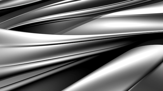 Фото Черно-белый серебряный абстрактный фон