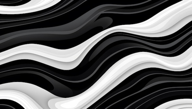 写真 黒と白のストライプのパターン ゼブラ シームレス パターン 抽象的な ストライプパターン 白と黒のパッテ