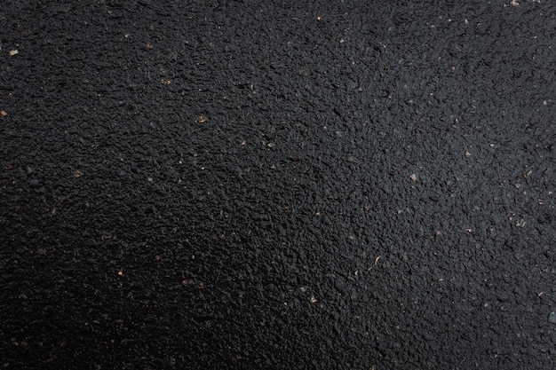 Black asphalt background