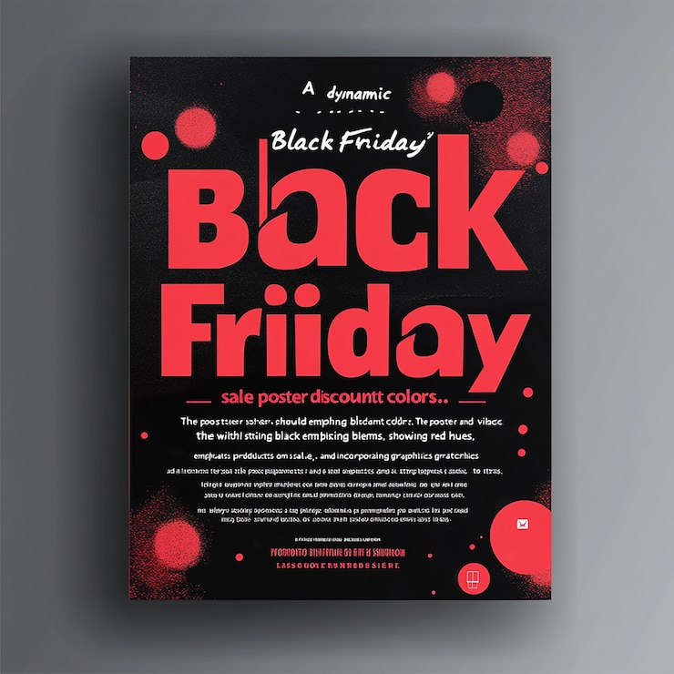 Photo 黒い書籍にback fridayと書いてある
