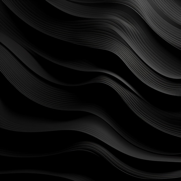 black background dark backdrop smooth wave black wallpaper