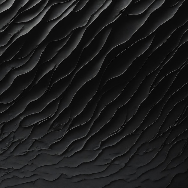 Фото Черный фон темная черная волна гранж фон минимальный и современный серый фон текстуры