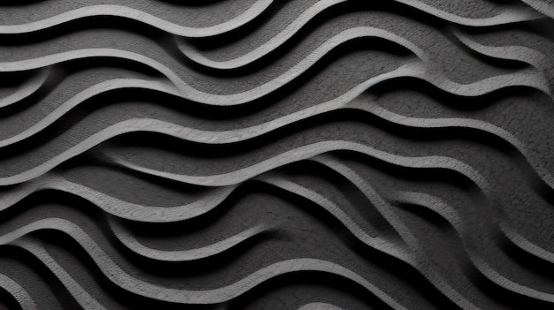 Black background dark black wave grunge background minimal and modern grey background texture