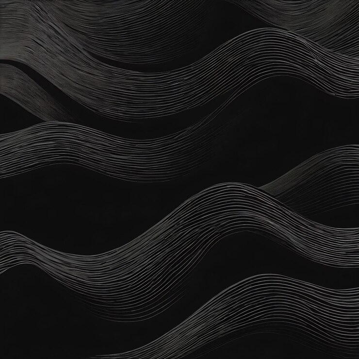 Photo black background dark black wave grunge background minimal and modern grey background texture