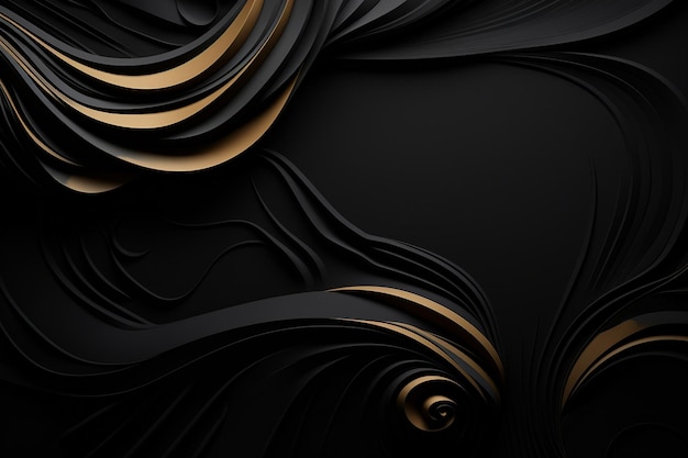 Black Background elegant modern Style