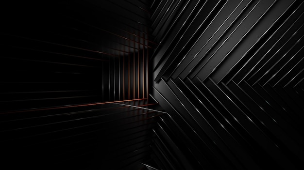 黒い背景ライン デザイン フューチャリスト エレメント 8k