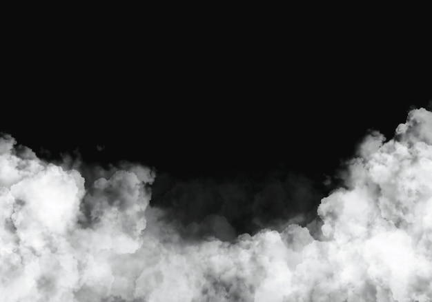 black background smoke