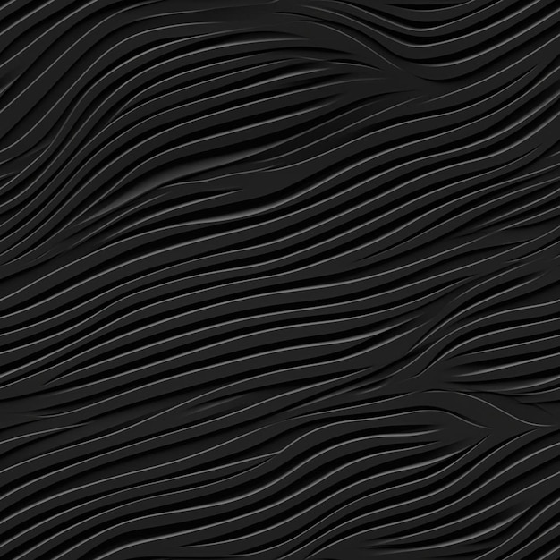 흑백 선과 검정색 배경이 있는 검정색 배경.