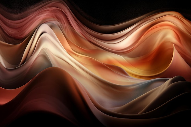 A black background with a red and orange background.