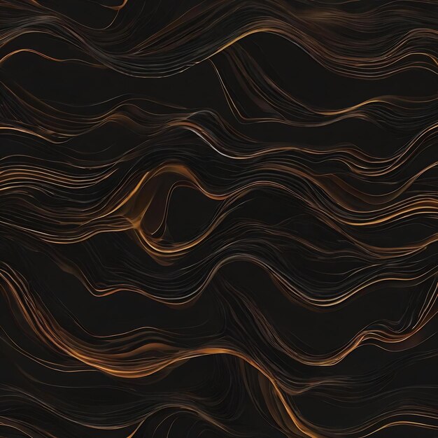 Black background with shapes wavy
