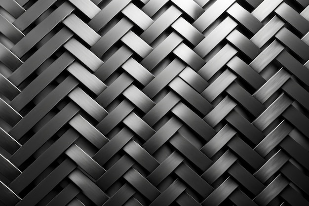 a black background with a silver metal pattern that has a black background.