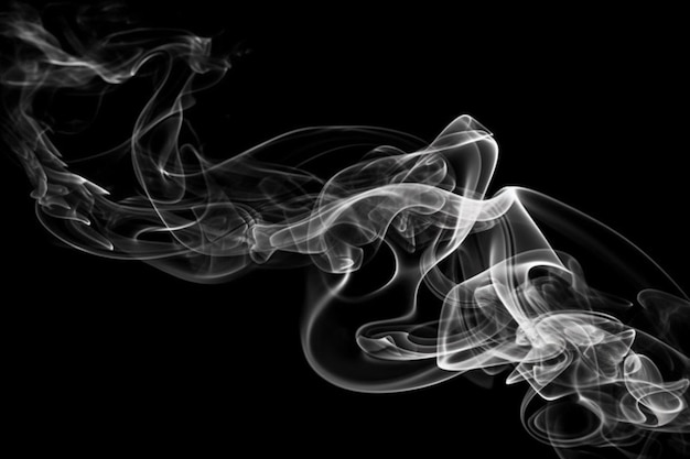 A black background with smoke and the word smoke on it