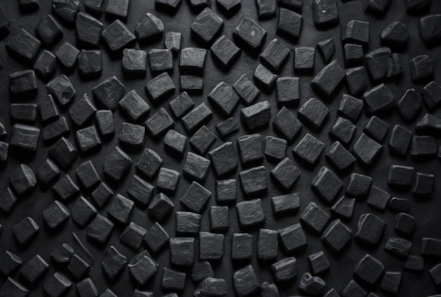 A black background with some of the chocolates