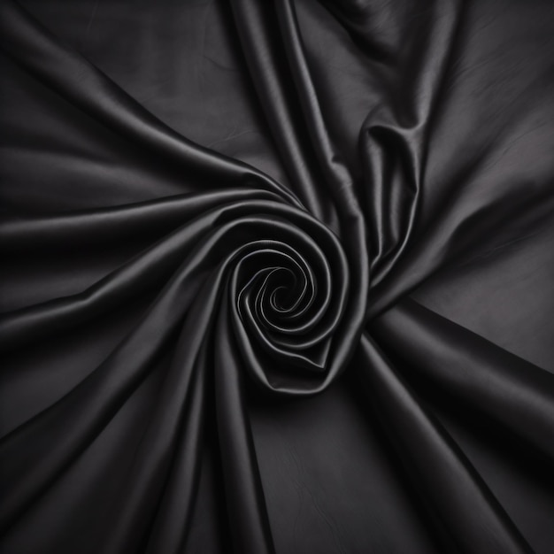 A black background with a spiral in the middle of it