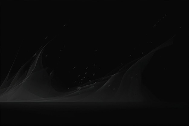 Photo a black background with white and black lines that say quot splatter quot