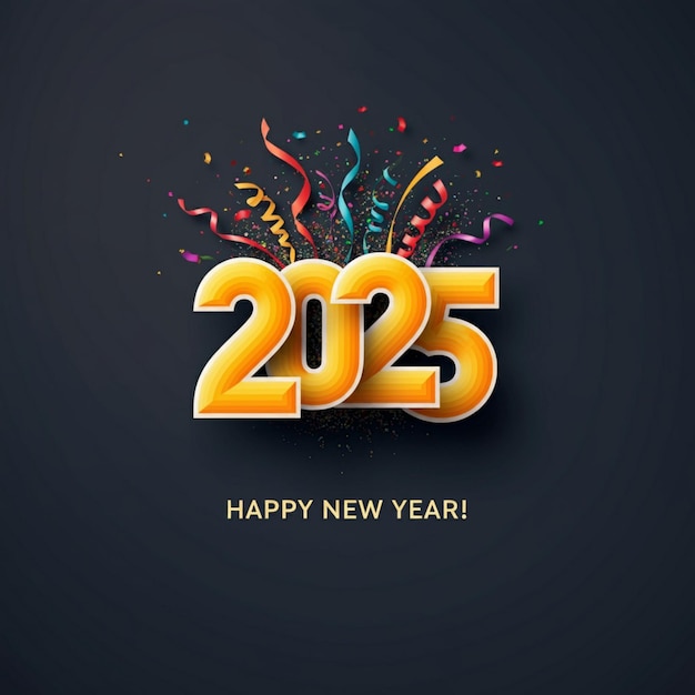 a black background with a yellow and orange sprinkles on it