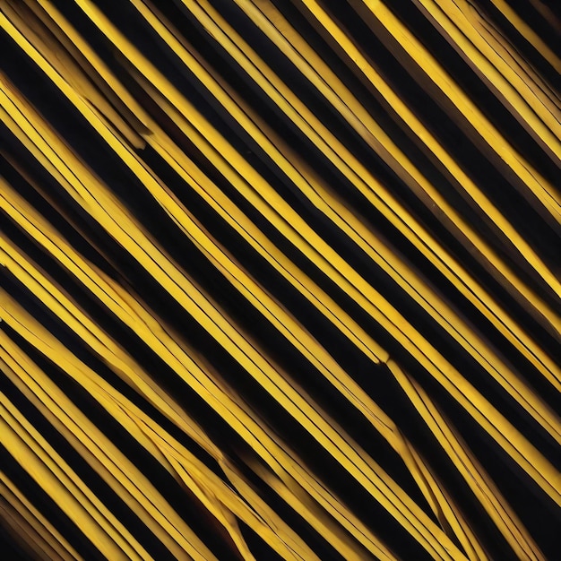 노란색 줄무 ⁇ 가 있는 검은색 배경 노란색 광선이 있는 검은색 추상적인 배경