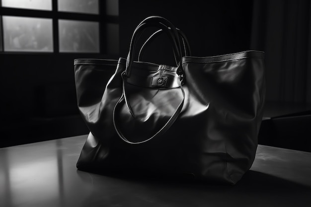 Premium AI Image | A black bag