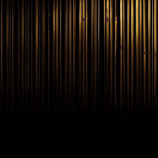 Black bamboo wooden wall background