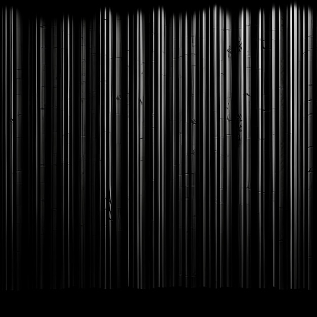 Black bamboo wooden wall background