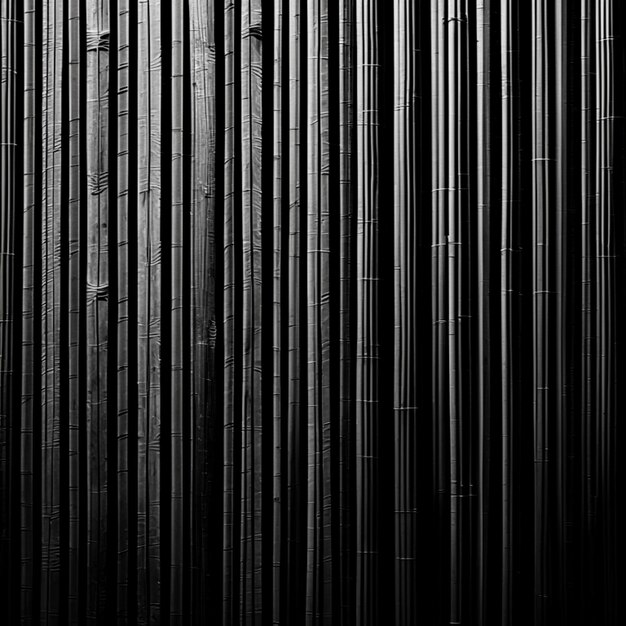 Black bamboo wooden wall background