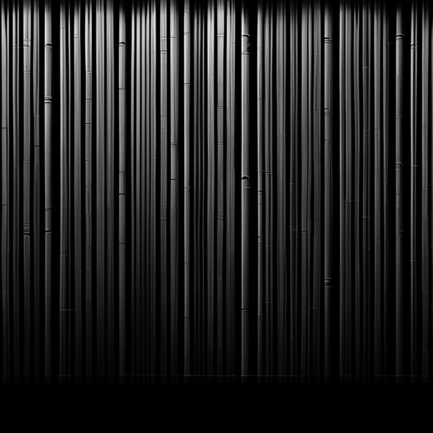 Black bamboo wooden wall background