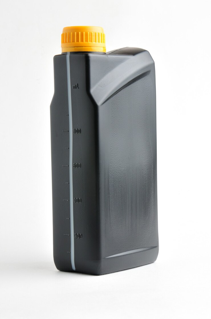 Black barrel on isolated white background

