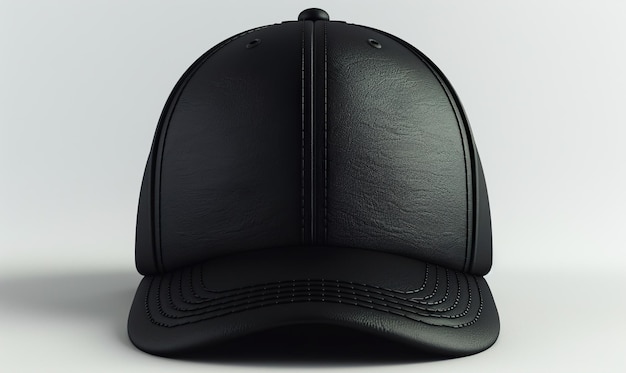 black baseball cap mockup HD 8K wallpaper Stock Photographic Image