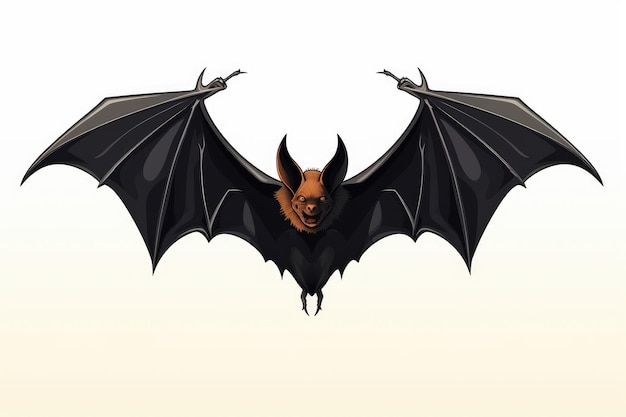 Black bat illustration